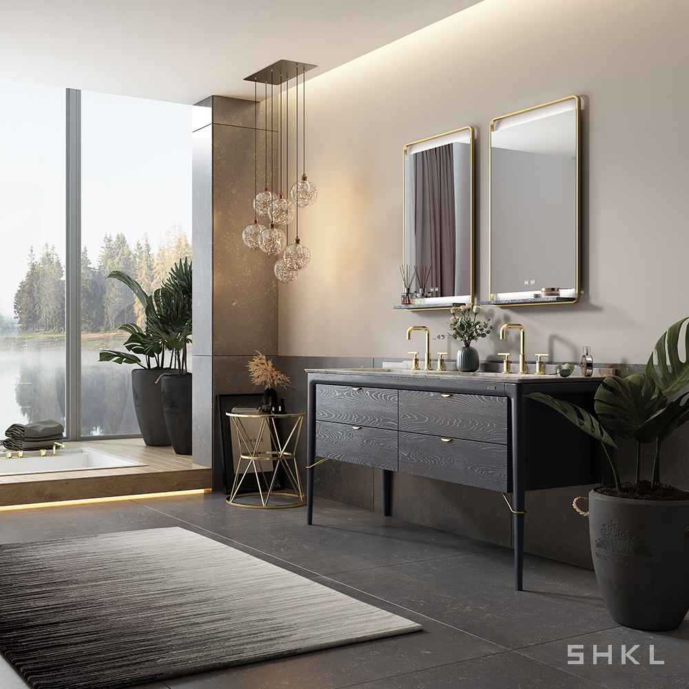 Floor Standing Bathroom Vanity Units Manufacturer SHKL KL822162 SHKL