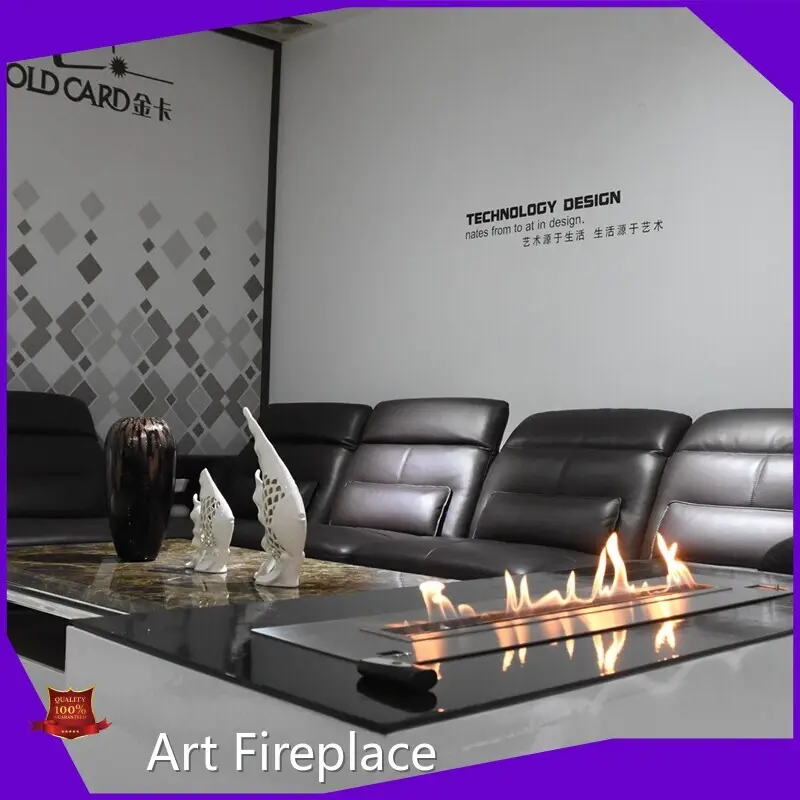 Art Chimenea Marca Bio Etanol Combustible Fabricación 1