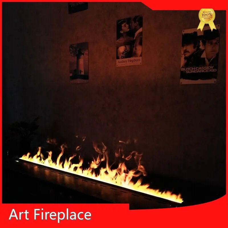 Chimenea de vapor de agua personalizada de marca de chimenea de arte Chimenea LED 1