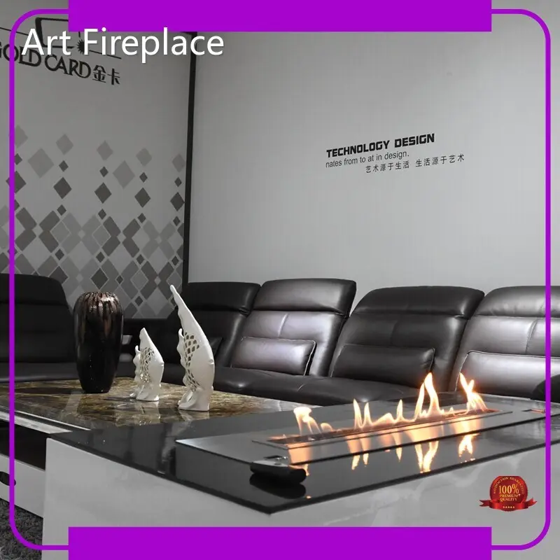 Wandgemonteerde Bio Ethanol Fire Art-open haard 1