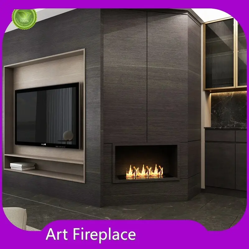 Art Fireplace Merk Tafelblad Indoor Haard Leverancier 1