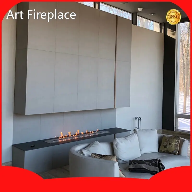 مخصص Bioethanol Wood Burner Art Fireplace 1