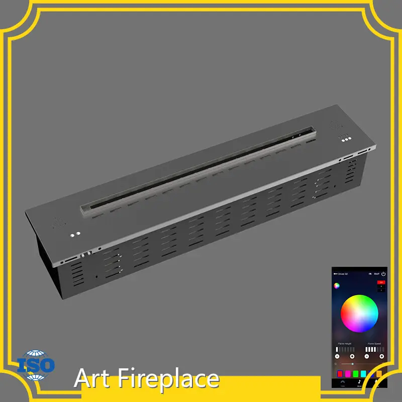 Art Fireplace Brand Waterdamphaard met Heater Factory 1