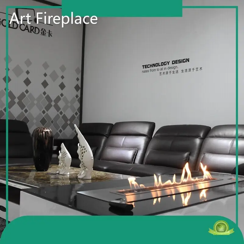 Art Fireplace - مدفأة الإيثانول المثبتة على الحائط 1