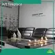 Art Fireplace - مدفأة الإيثانول المثبتة على الحائط 1