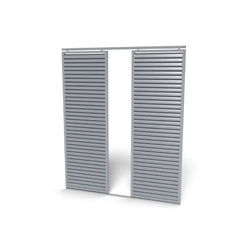 Aluminium Shutter Blades Produsen Louvers Aluminium