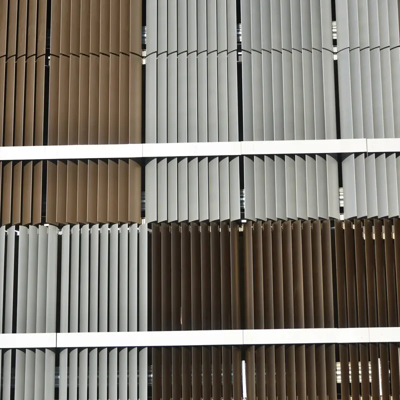 The Characteristics of the Glass Curtain Wall and the Marble Wall Wall-WJW Aluminum Supplier Aluminum 1