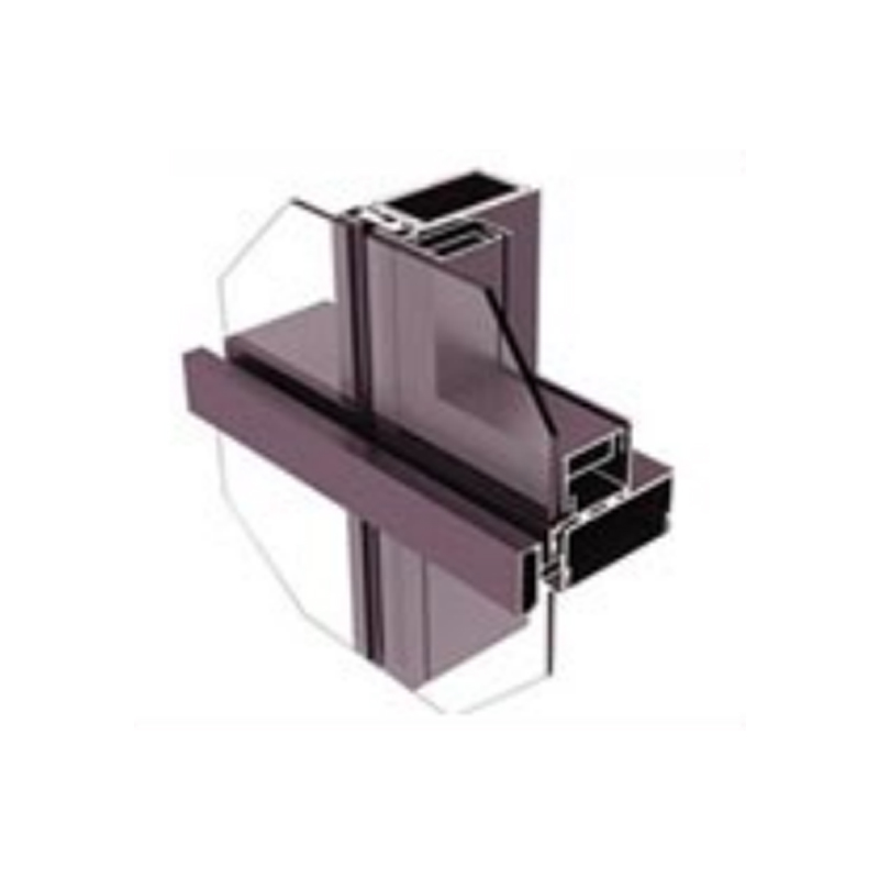 Aluminium Glass Curtain Wall Extrusion