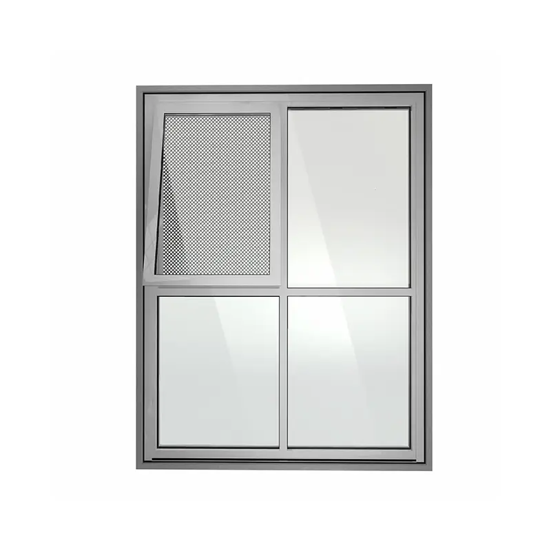 Produsen Windows Aluminium Windows Kinerja Tinggi 100mm High Performance Plus Tinggi