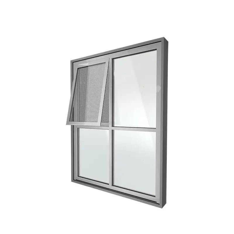 Hege prestaasjes kommersjele aluminium dûbel hong Windows
