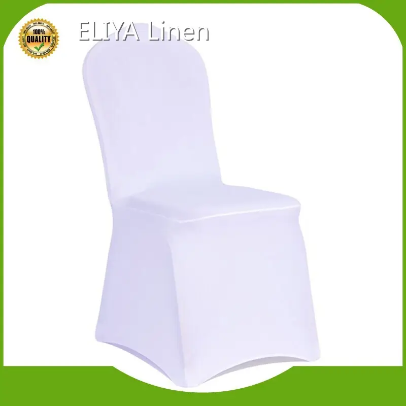 Housses de chaise de banquet de mariage Oui 50 Pcs Housses de chaise de banquet de mariage Marque ELIYA 1