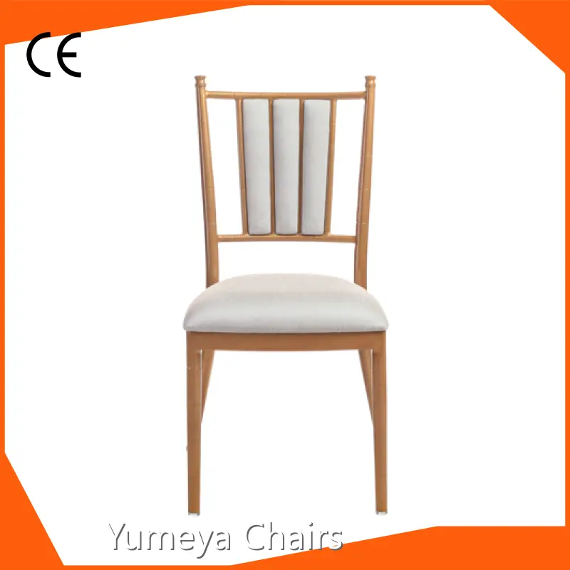 Wood Grain Metal Yumeya Chairs 1