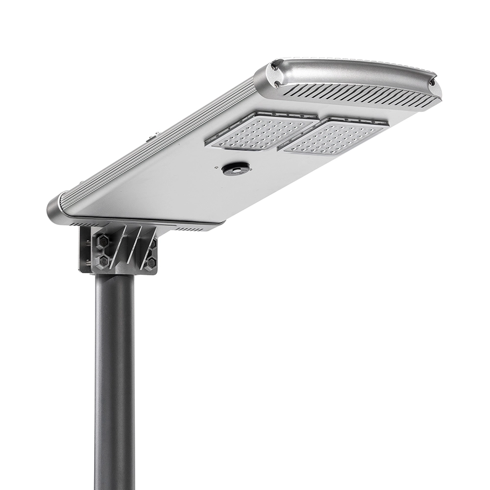 30W High Bright Afstandsbediening Alles in Een Solar LED Straatlig met Bridgelux 1