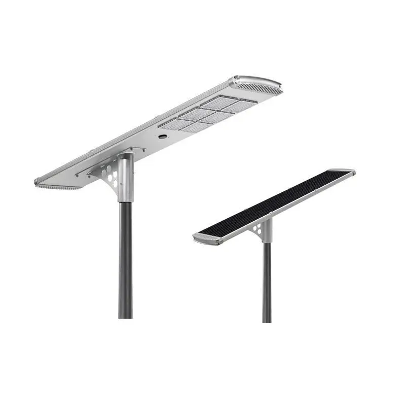 100W Solar Led Street Light Tanan sa Usa ka Solar Lamp Sensor ug Remote Control para sa Road Garden 1