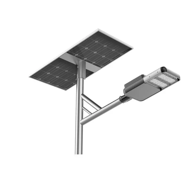 Lampu Jalan Jenis Modul LED Bridgelux 30W dengan Panel Suria dan Bateri Litium untuk Jalan dan Taman 1