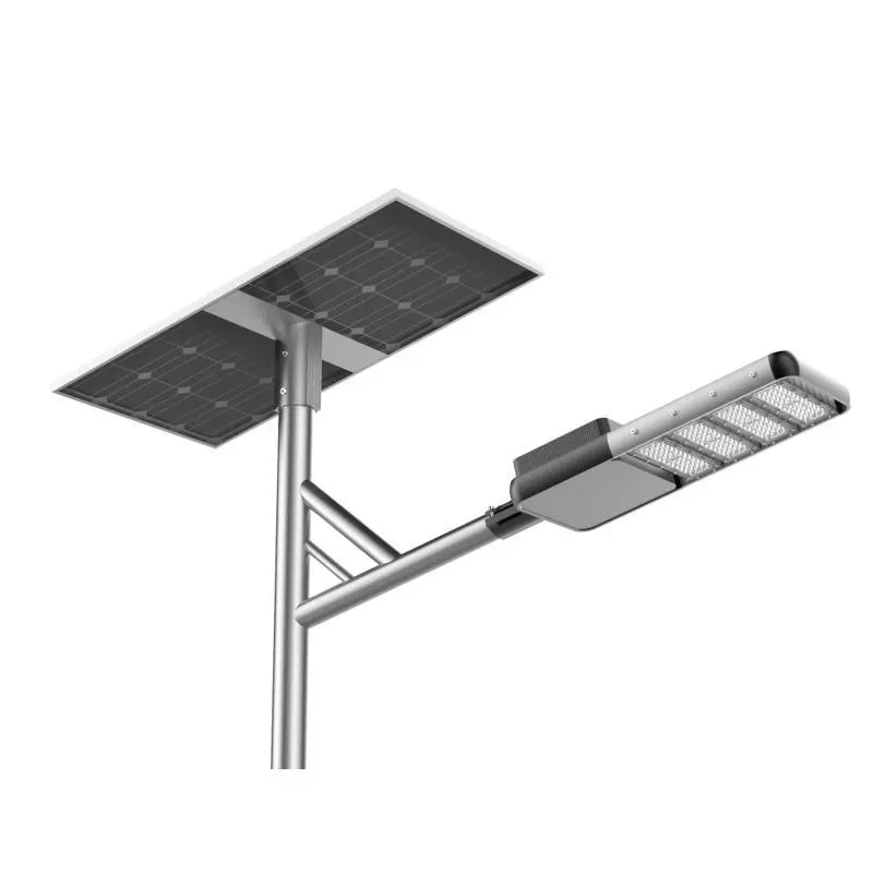 Kaylap nga Application Lithium Battery LED Solar Powered Street Light 80W alang sa Garden Road ug Parking Lot 1