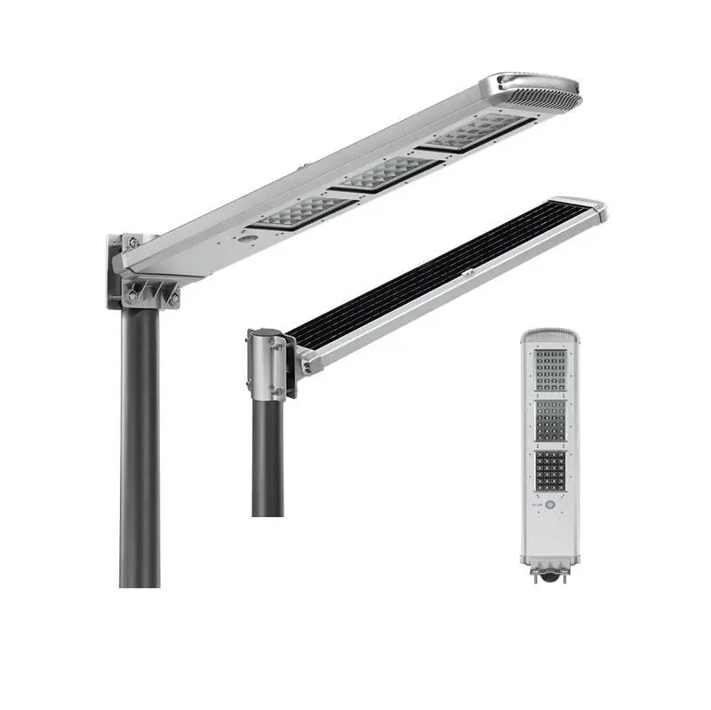 Bewegingsensor Afstandsbediening Alles in 1 Solar LED Straatlig 30W vir Pad 1