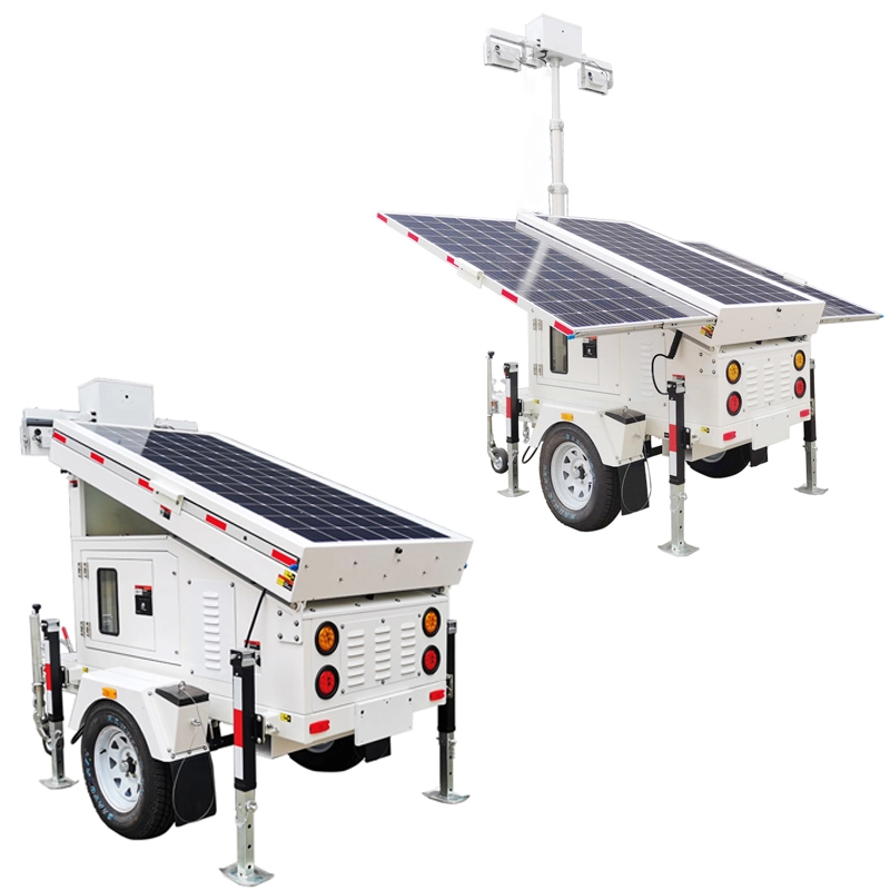 Hot Sale Solar Light Tower Mobile Solar Street Light LED Lighting Tower 1