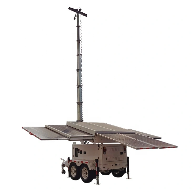 Qatar world cup lighting towers nga adunay 4*150w nga led lights para sa parking lot 1