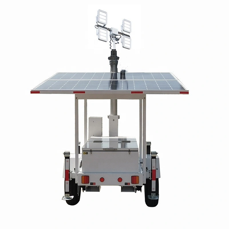 Solar light tower construction light tower with solar generator 1