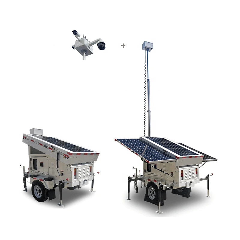 Mobilis circumdatio turris solaris cum Lithium altilium et 1140W tabulata solaris 1