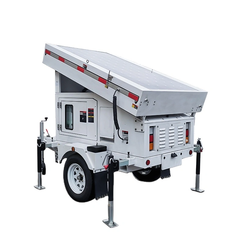 5KW Green Energy Storage Power Mini Portable Solar Power Generator For Temporary Work Site 1