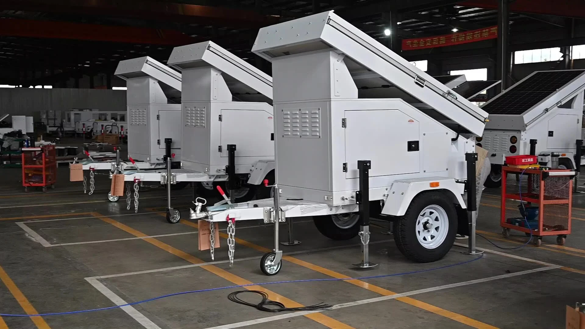Solar Power Station As Mobile Solar Generator Trailer 1