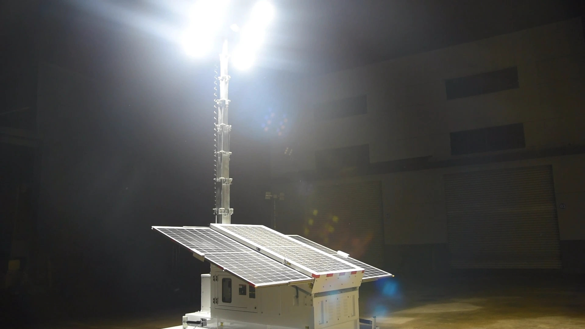 Mobile Solar Skid Light Tower 1