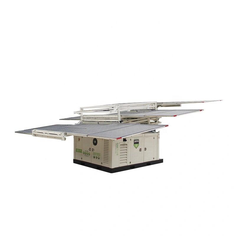 5850 w Panel solar hi power off grid stesen janakuasa dengan genset dan penyongsang 1