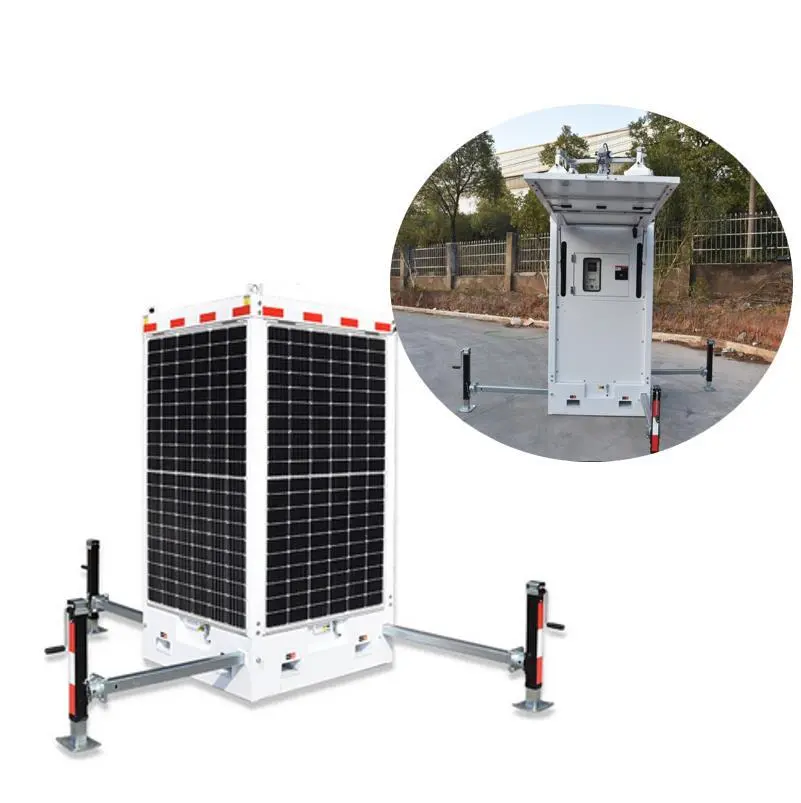 Générateur solaire diversifié hors réseau 1500W Portable avec trous de chariot élévateur pour l'éclairage et la surveillance 1