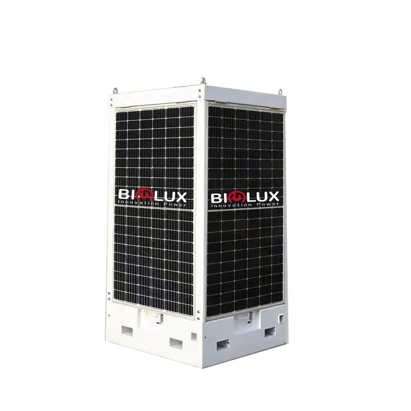 Cuboid  Mobile Solar Power station with 3kw inverter for outdoor power use 1