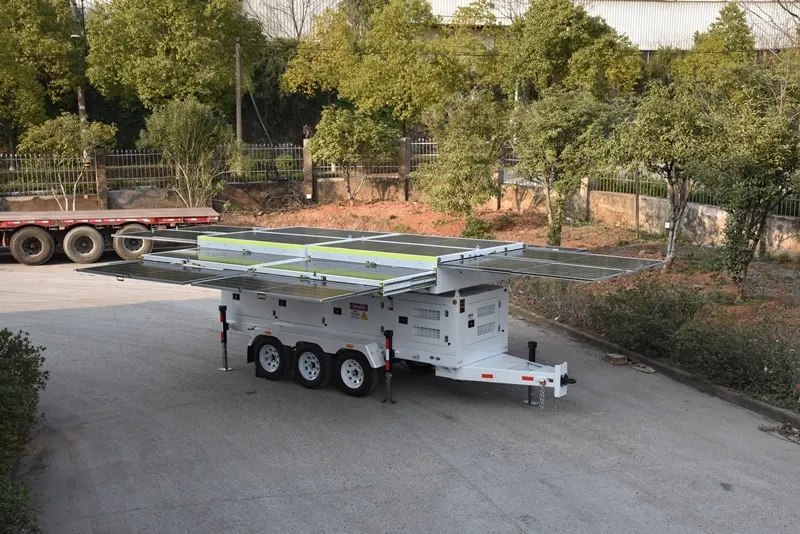 Mobile Solar Power Plant 32 × 200Ah 1 × AC240V / AC120V China Mobile Solar Power Plant Manufac... 4