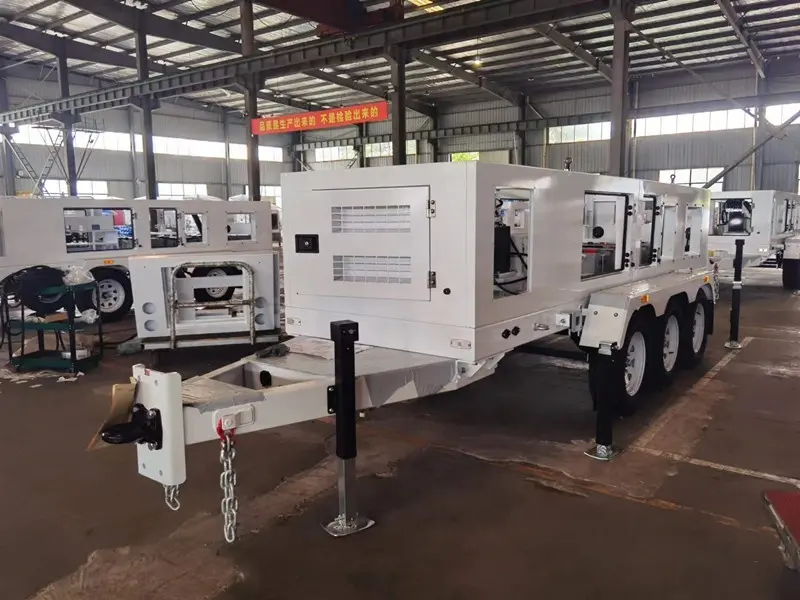 Mobile Solar Power Plant 32 × 200Ah 1 × AC240V / AC120V China Mobile Solar Power Plant Manufac... 7