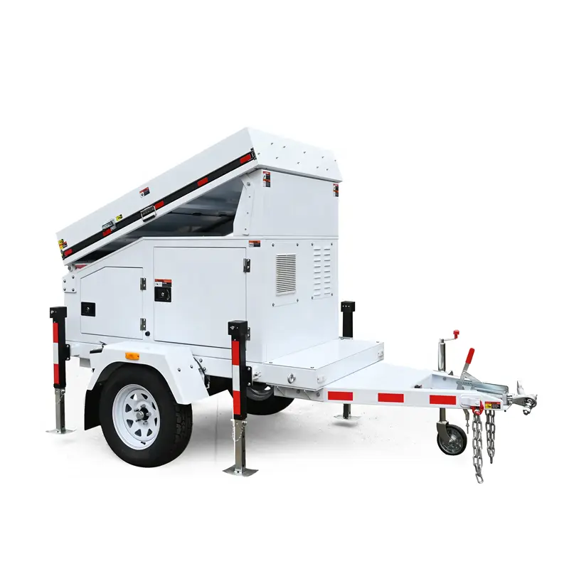 Hot Portable Solar Generator Trailer China BIGLUX Brand 3