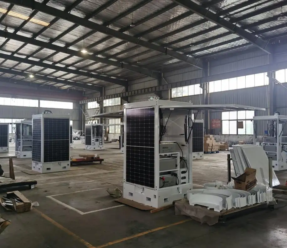 Durable Base 4 X 460W MonoCrystalline Solar Panel BIGLUX Brand Mobile Solar Power Plant 5