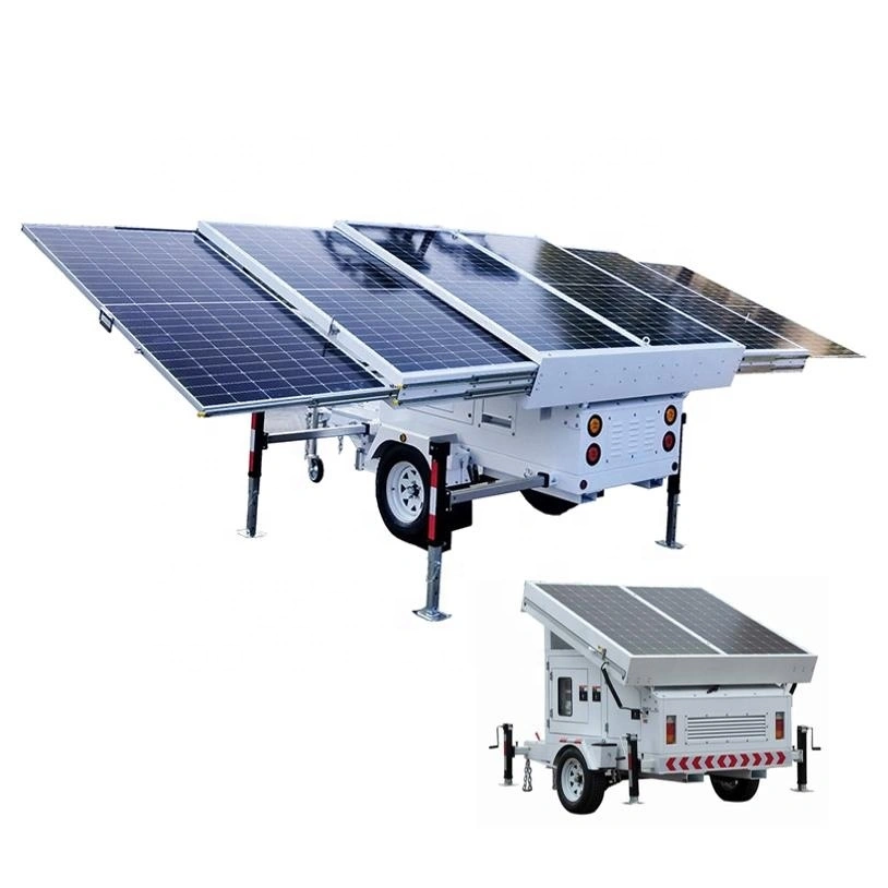 Portable Solar Power Station with 6*460W LONGi Solar Panel System 1
