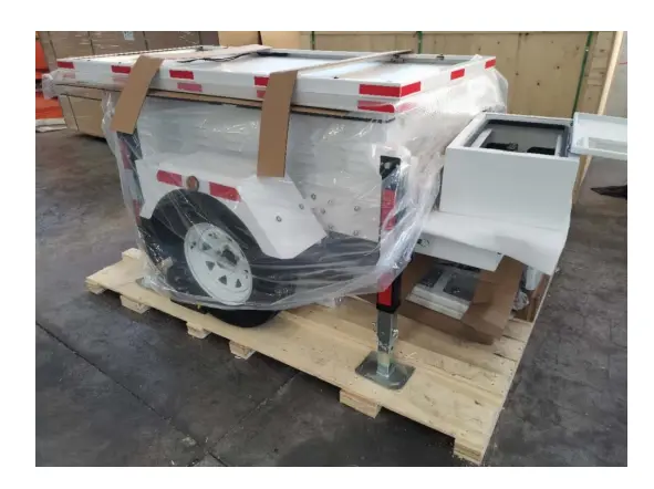 2 Mobile Solar Generator Trailer Single Axle BIGLUX Company 7