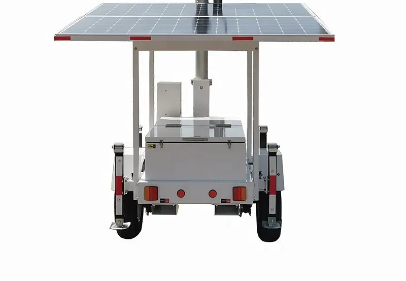 2 Mobile Solar Generator Trailer Single Axle BIGLUX Company 3