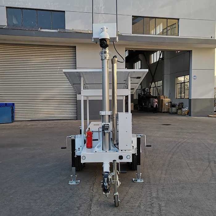 Custom Solar Surveillance Trailer BIGLUX 7