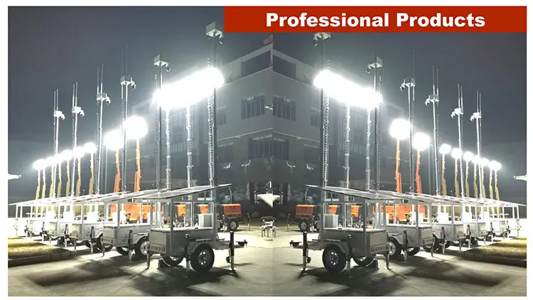 Custom Solar Surveillance Trailer BIGLUX 5