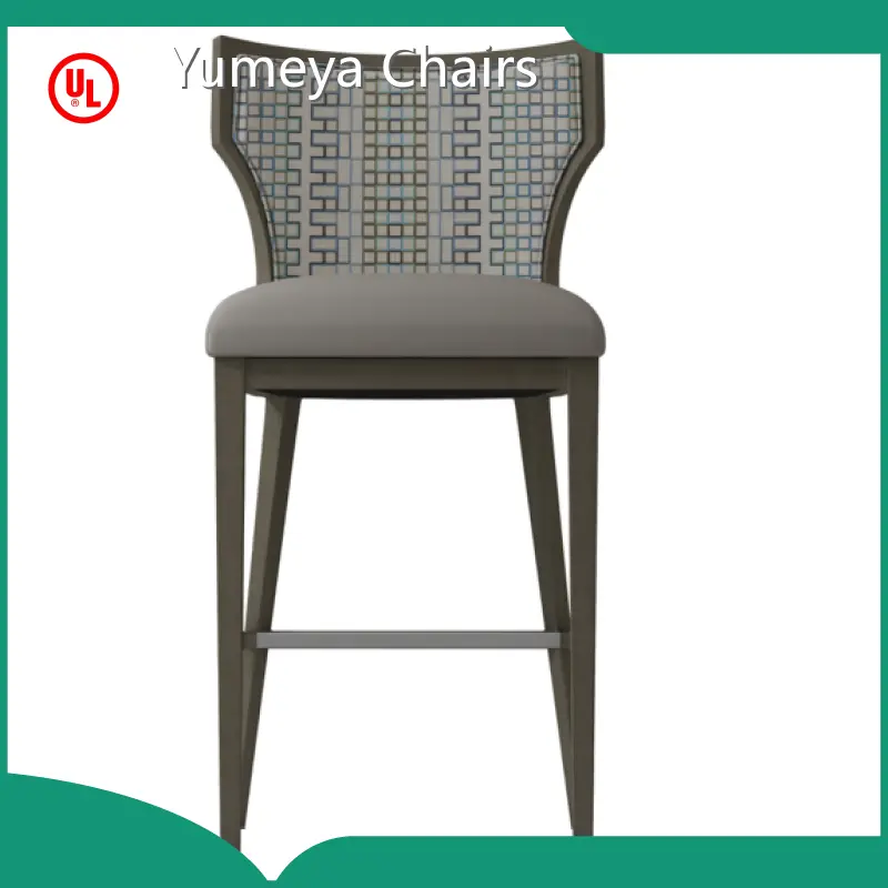 Hot Grey Upholstered Dining Chair Yumeya Chairs Brand 1