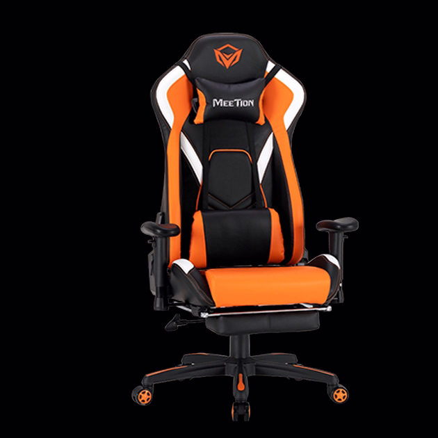 Leather Reclining Gaming<br>E-Sport Chair with Footrest 7