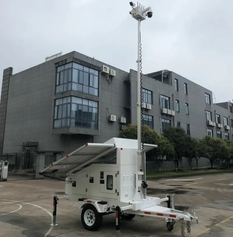 Mobile Solar Surveillance Tower 1