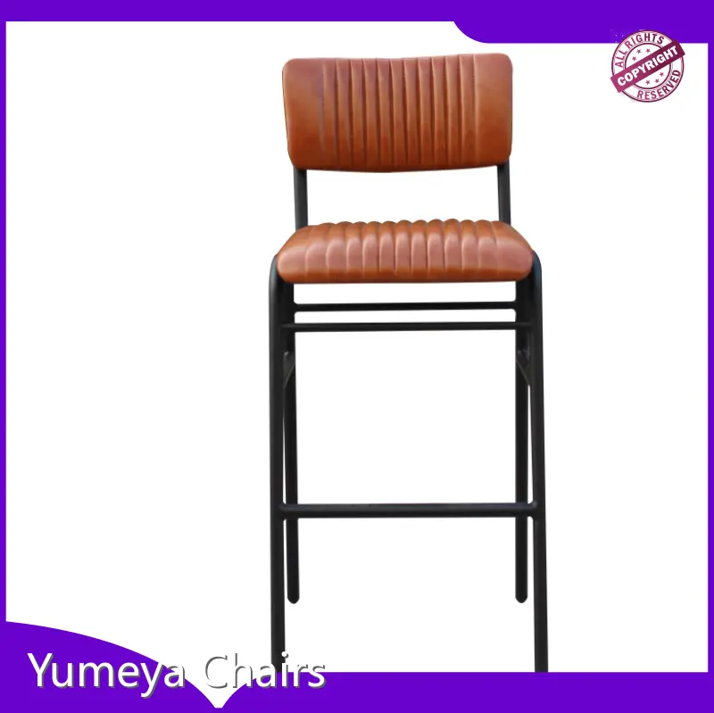 Custom Cafe Style Bar Stools Yumeya Chairs 1