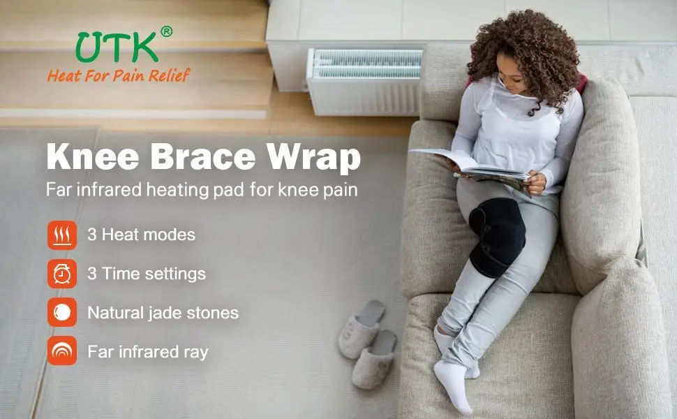 StartWarm Best Adjustable Infrared Heating Pad for Knee or Infrared Knee Wrap 10