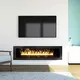 Heißwasserdampfkamin mit Heizung Art Fireplace Brand-1 3