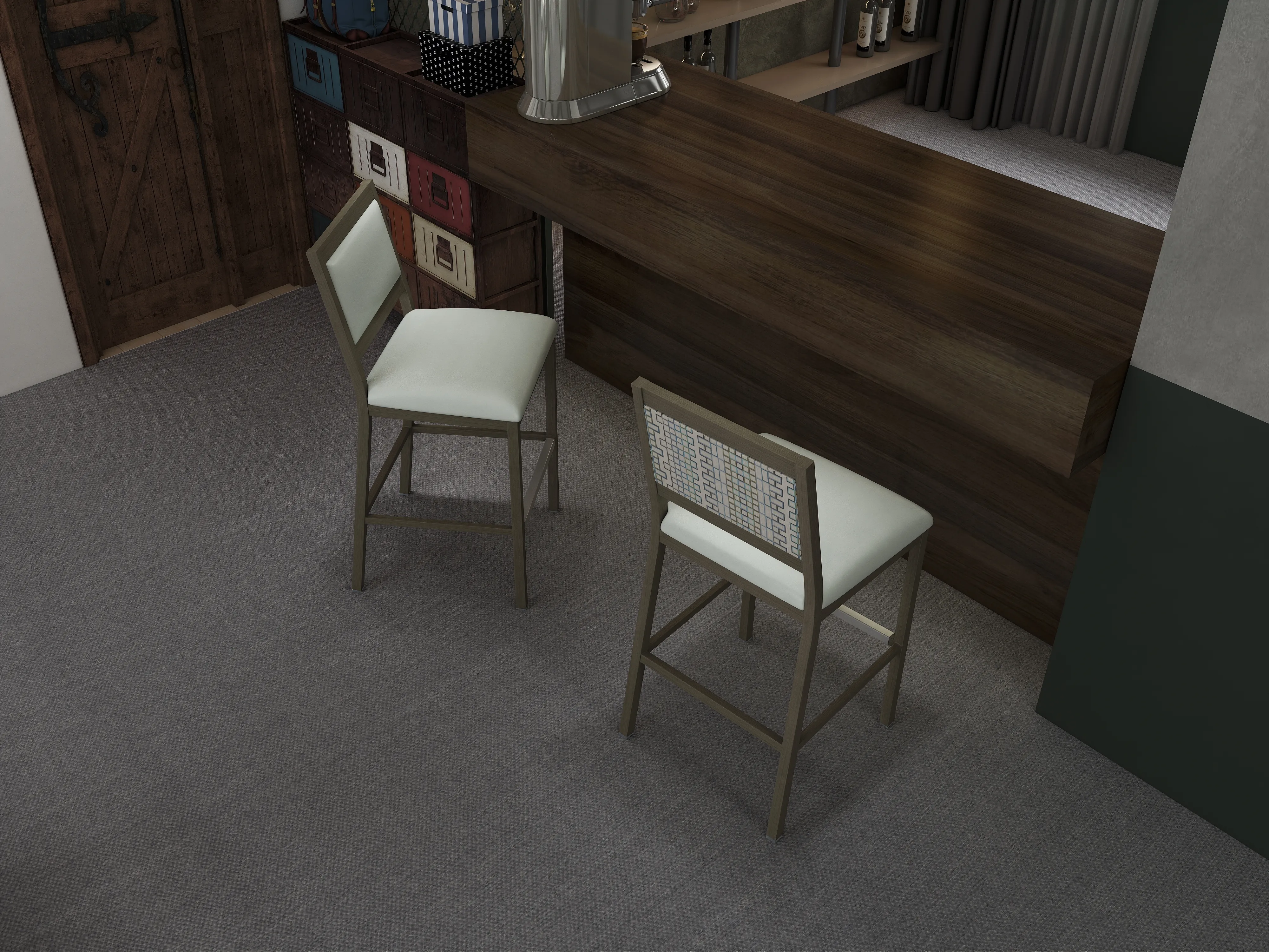 Kafene Style Bar Stools Yumeya Chairs Company 12