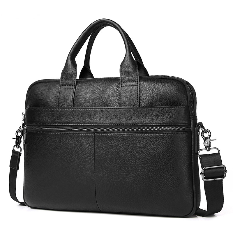 Classic Leather Men's Briefcase