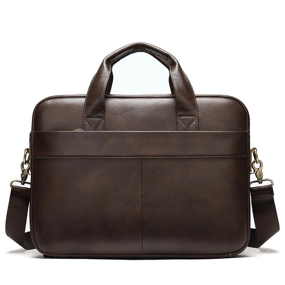 Porte-documents en cuir classique pour homme : style professionnel pour le gentleman moderne 1