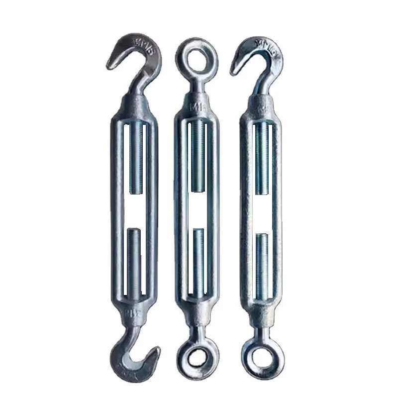 Unibridge Tensores ojo y ojo cincados y galvanizados en caliente Tensor con 2 ojos DIN1480 Acero S235JR Cincado 1